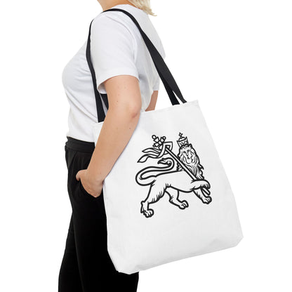Shield & Lion of Judah Heartware Symbols Tote Bag