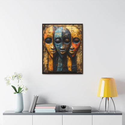 Got your back - Framed Canvas Wall Art