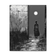 Turned the Corner - Canvas b&w Wall Art