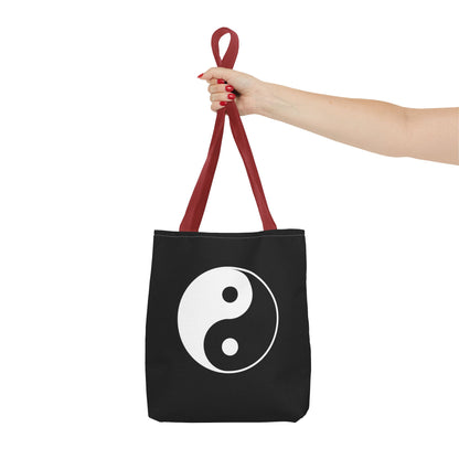 Sankofa & Yin Yang Heartware Symbols Tote Bag