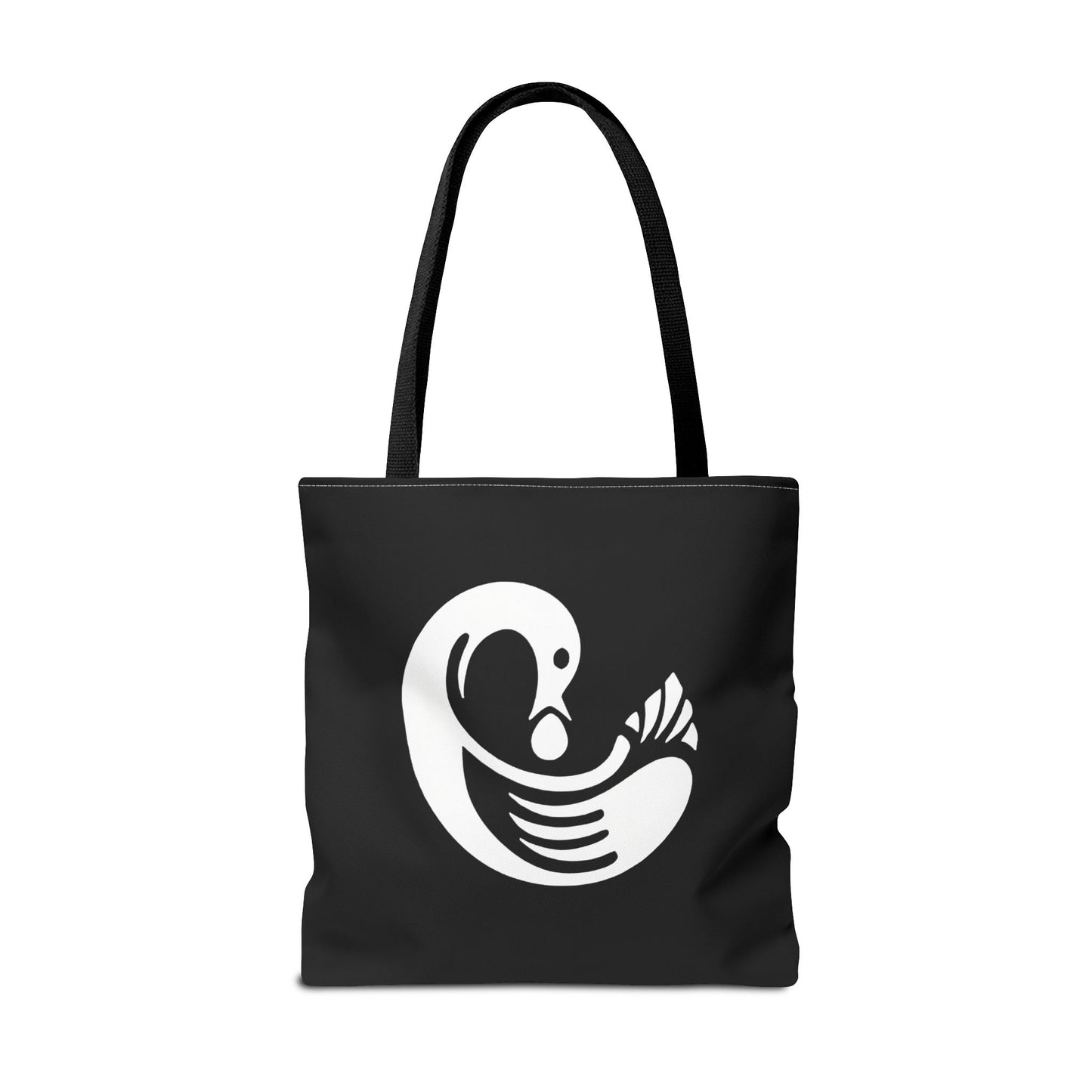Sankofa & Yin Yang Heartware Symbols Tote Bag