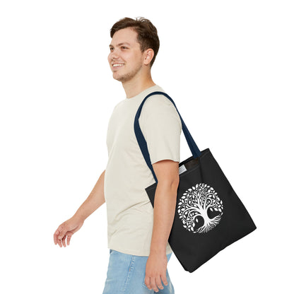 Tree of Life & Mandala Heartware Symbols Tote Bag