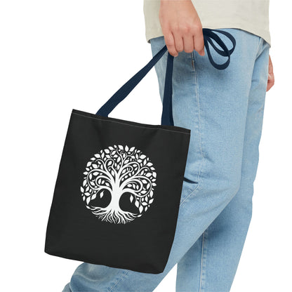 Tree of Life & Mandala Heartware Symbols Tote Bag