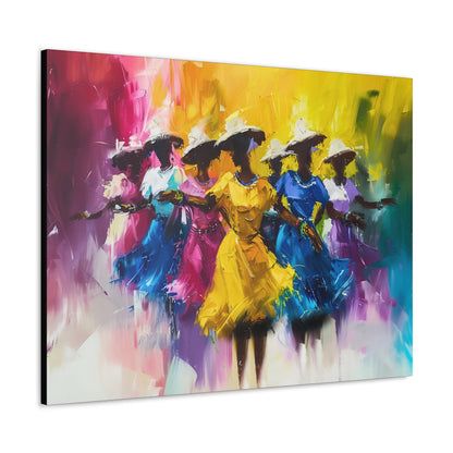 Rhythms of Joy - Canvas Wall Art