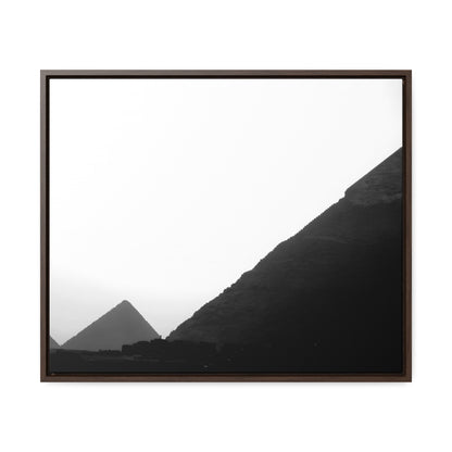 Timeless Echoes - Framed Canvas Photography b&w