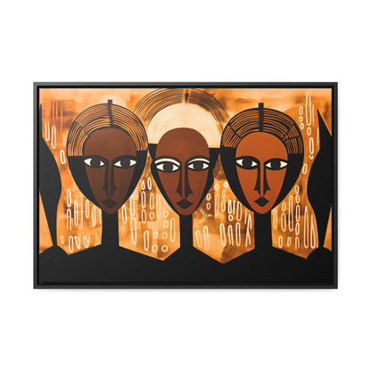 Guardian Angels - Framed Canvas Wall Art