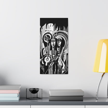 The Masinko Maestro - Canvas b&w Wall Art