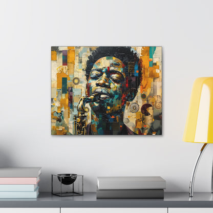 Soul of the Sax - Canvas Wall Art