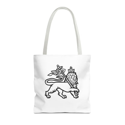 Shield & Lion of Judah Heartware Symbols Tote Bag