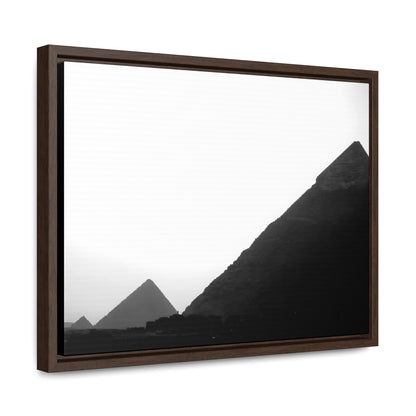 Timeless Echoes - Framed Canvas Photography b&w