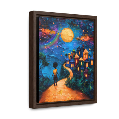 Path to Abundance II - Framed Canvas Wall Art