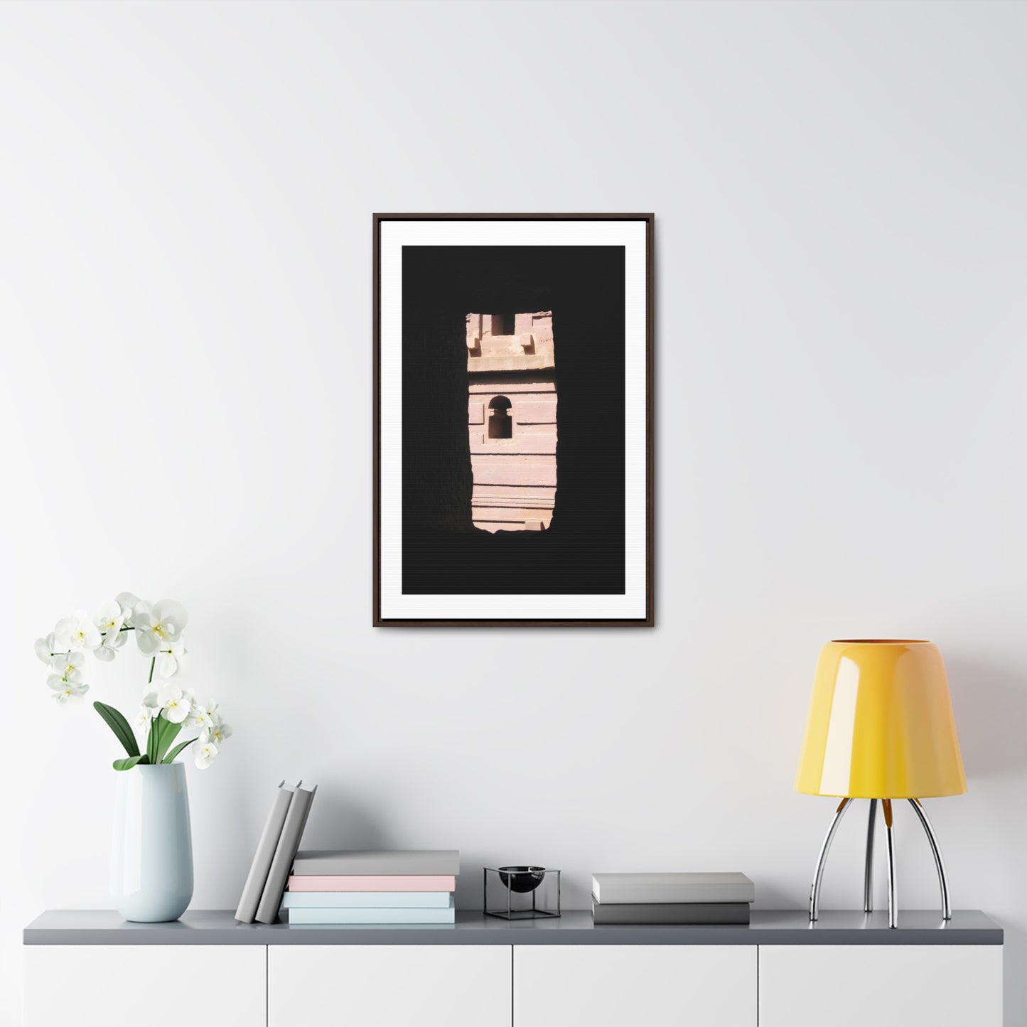Sacred Portal - Framed Canvas Photography