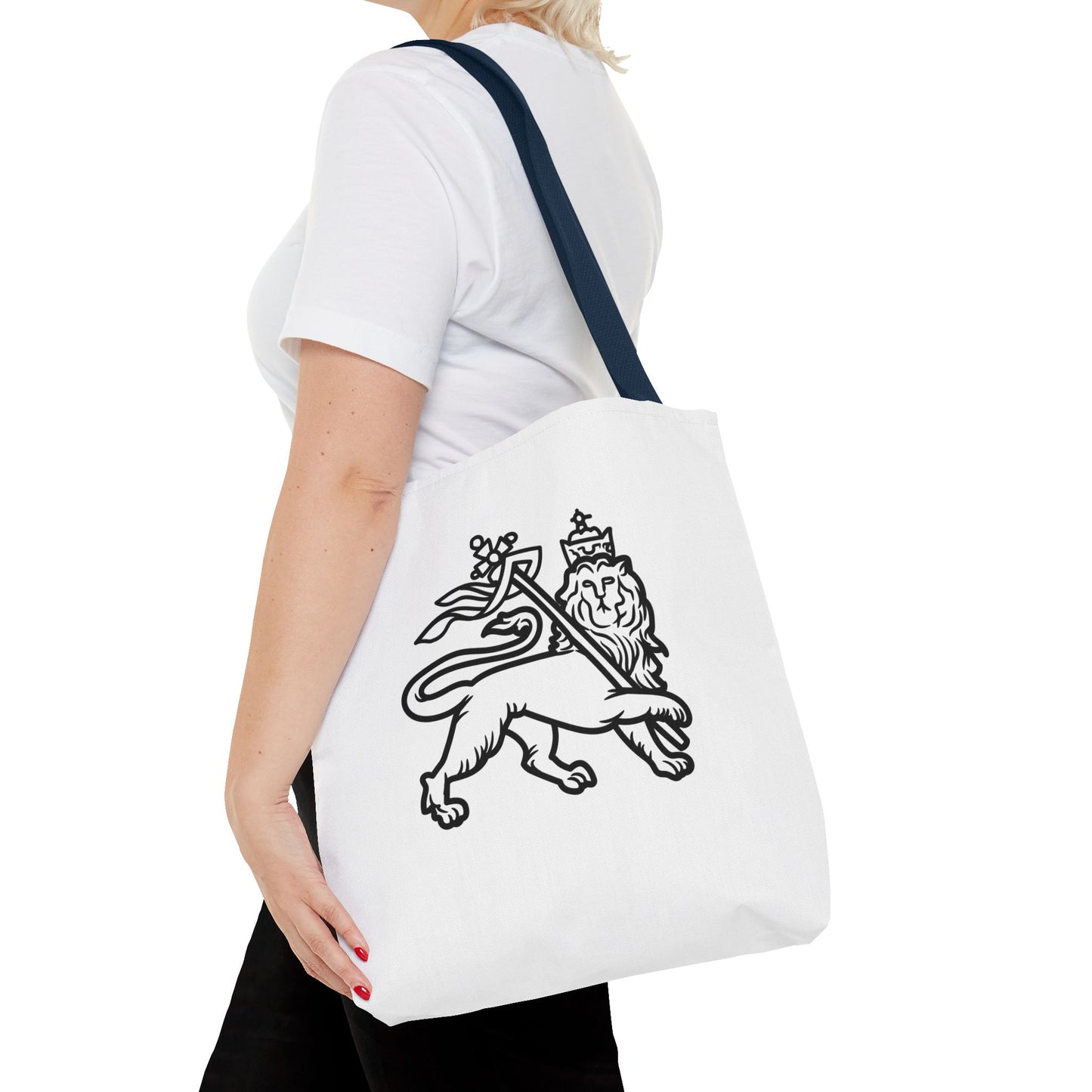 Shield & Lion of Judah Heartware Symbols Tote Bag