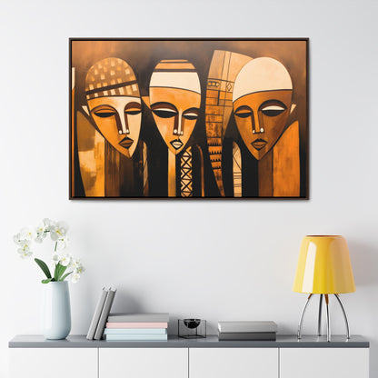 Eternal Bonds II - Framed Canvas Wall Art