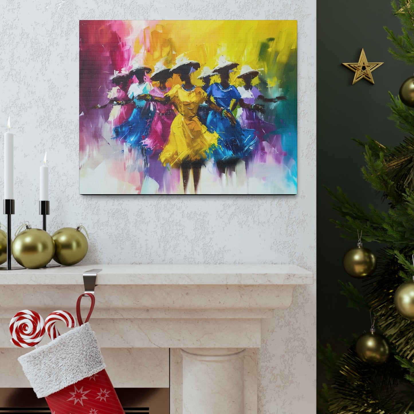 Rhythms of Joy - Canvas Wall Art