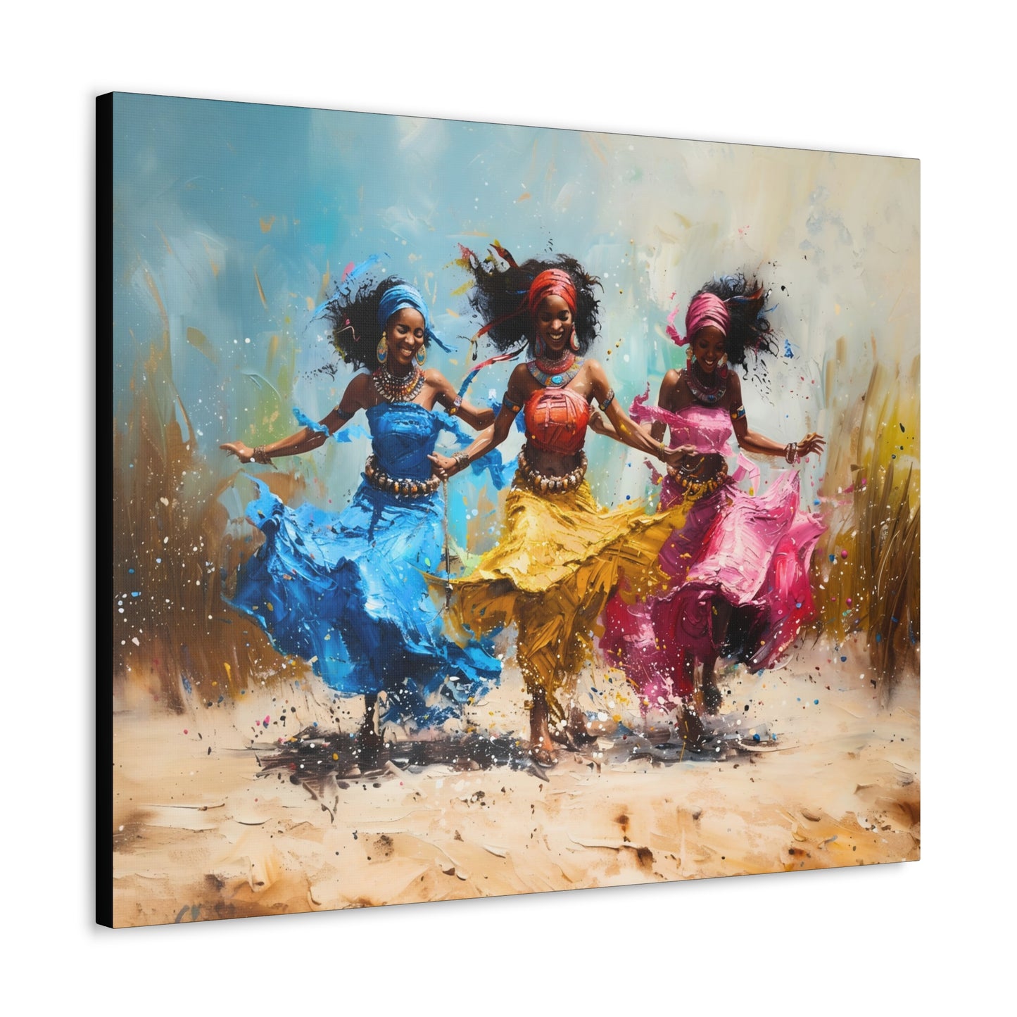 Windswept Rhythm - Canvas Wall Art