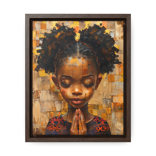 Whispers of Hope - Framed Canvas Wall Art