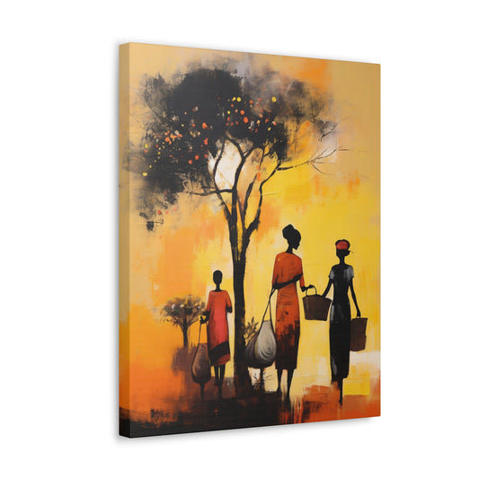 Baskets of Bond and Grace - Canvas Wall Art