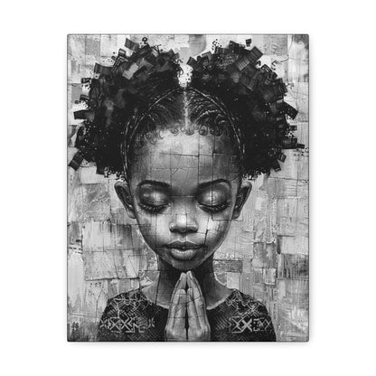 Whispers of Hope - Canvas b&w Wall Art