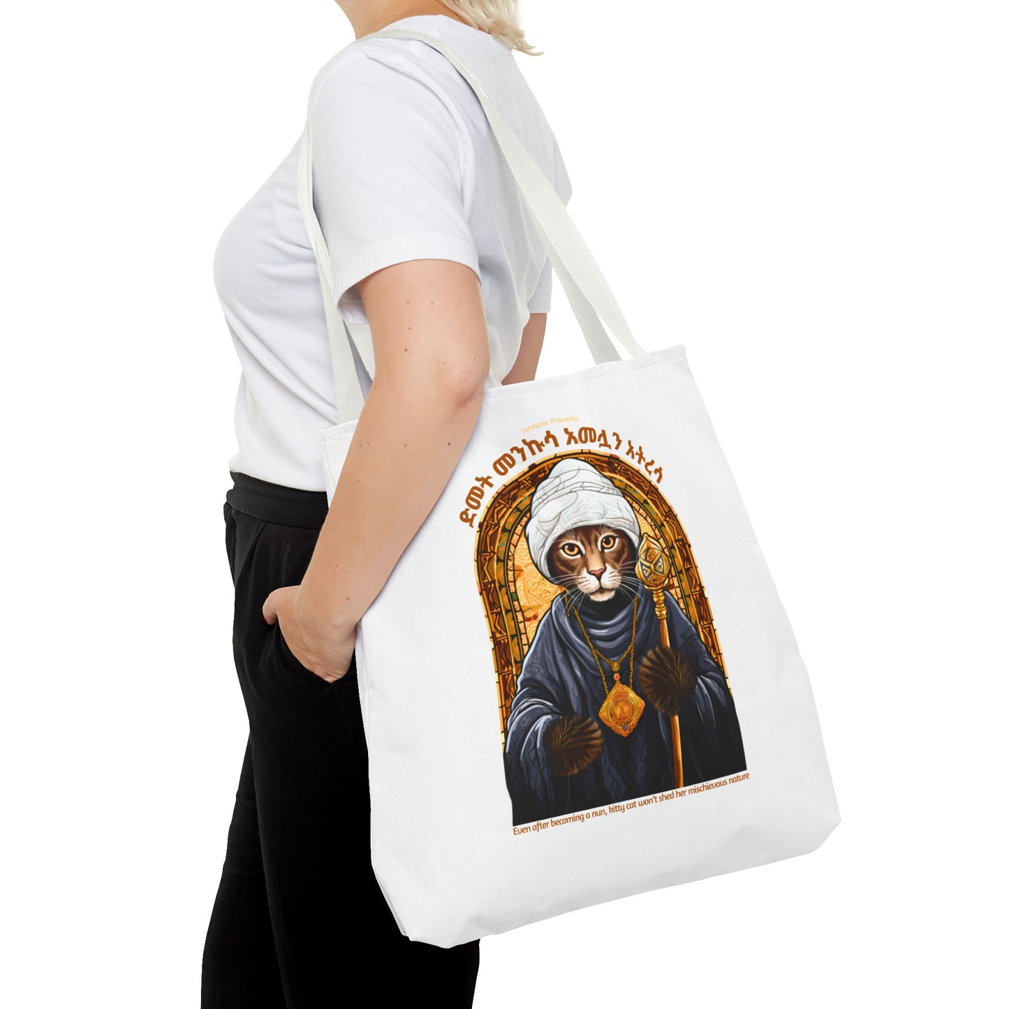 Naughty Proverbs Tote Bag Cats & Dogs