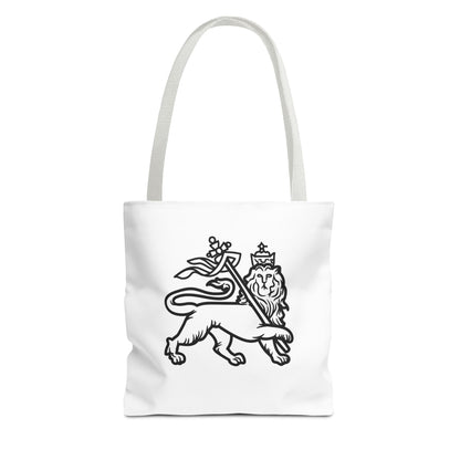 Shield & Lion of Judah Heartware Symbols Tote Bag