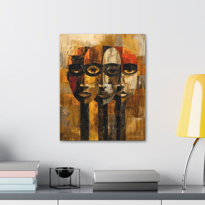 Beneath the Veil - Canvas Wall Art