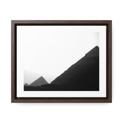 Timeless Echoes - Framed Canvas Photography b&w