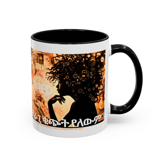 A Woman's Intuition Ceramic Mug, two tone