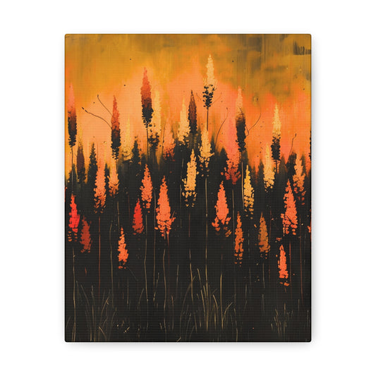 The Calm Before the Bloom - Canvas Wall Art