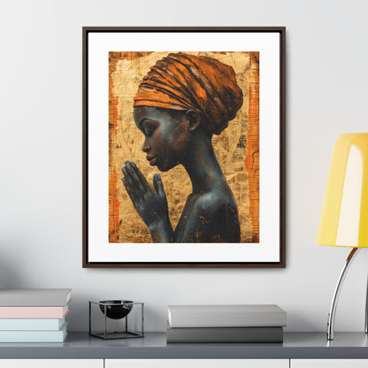 Whispers of Hope II - Framed Canvas Wall Art