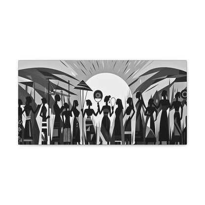 Bereket - Canvas b&w Wall Art