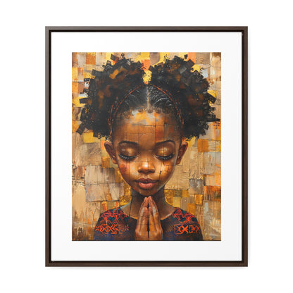 Whispers of Hope - Framed Canvas Wall Art