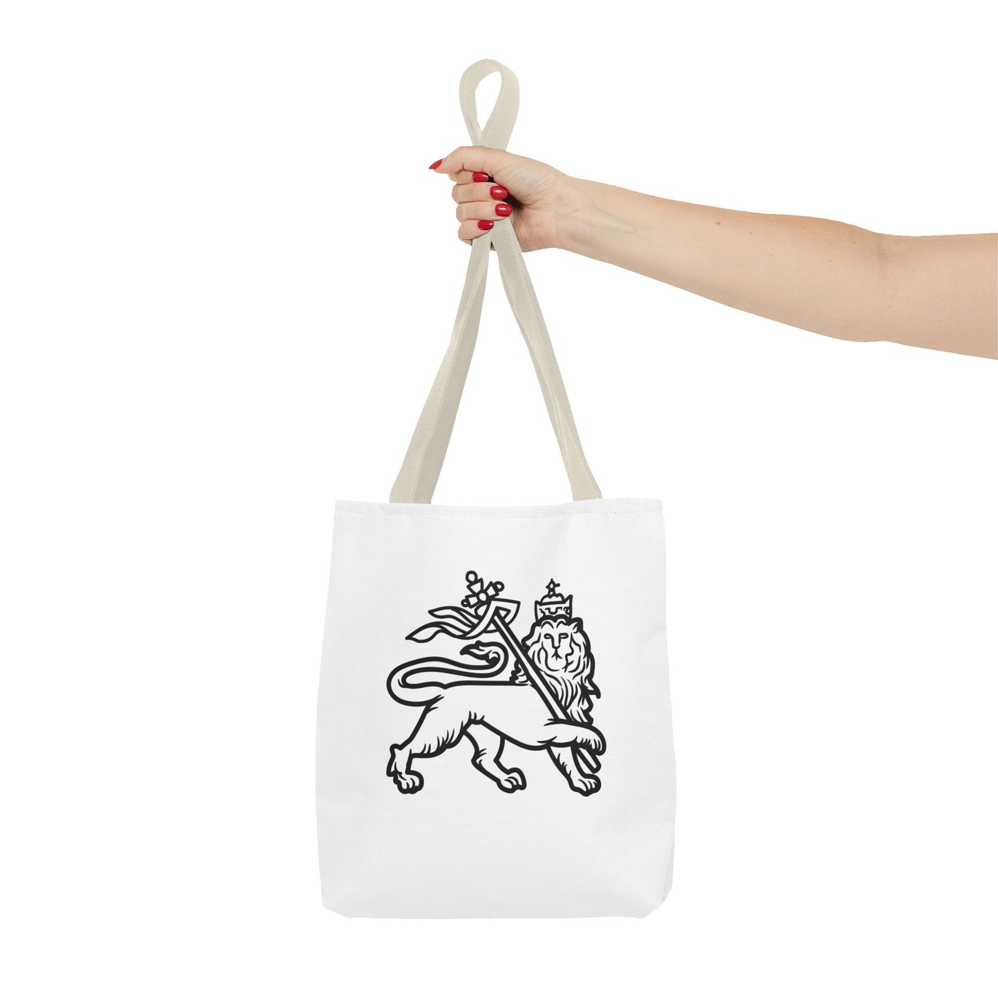 Shield & Lion of Judah Heartware Symbols Tote Bag