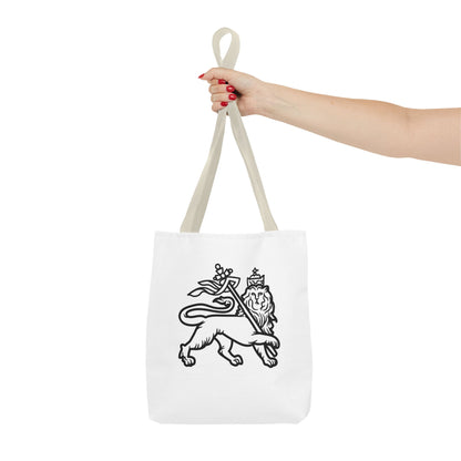 Shield & Lion of Judah Heartware Symbols Tote Bag