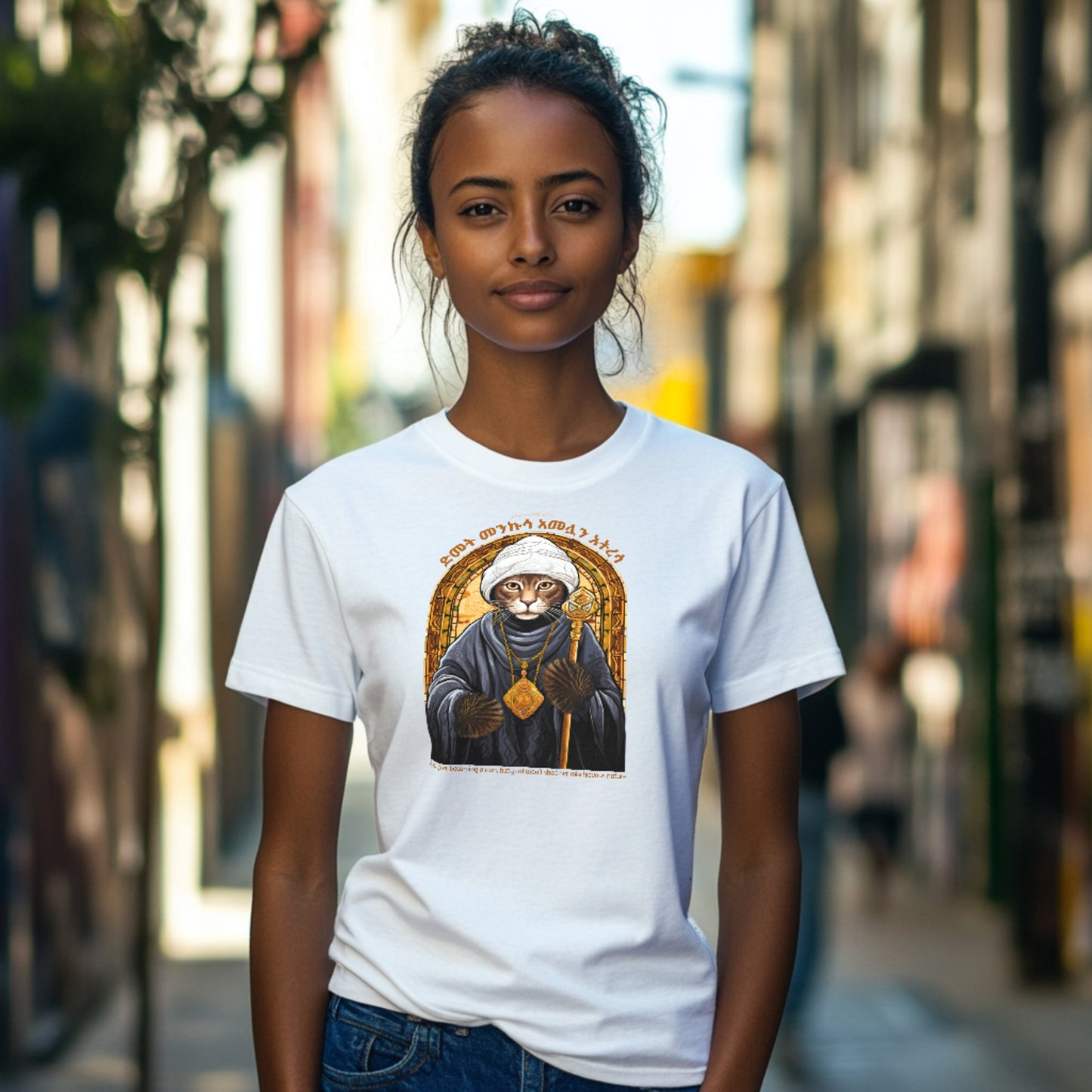 Kitty Cat - Naughty Proverbs Collection - 100% Cotton T-Shirts