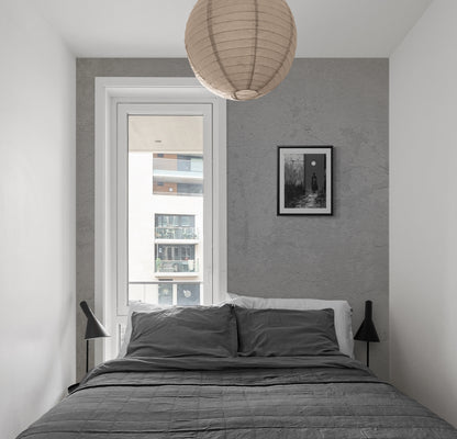 Turned the Corner - Framed Canvas b&w Wall Art