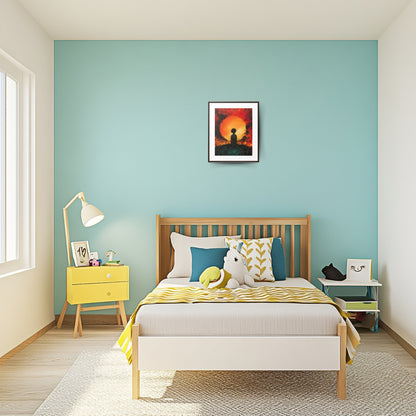 A Dawn of Promise - Framed Canvas Wall Art