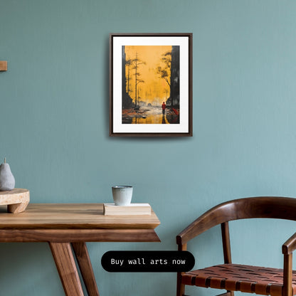 Unveiling the Sky - Framed Canvas Wall Art