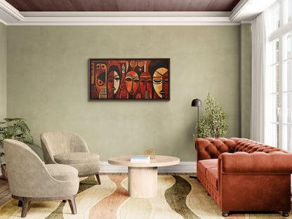 Journeys Anew - Framed Canvas Wall Art