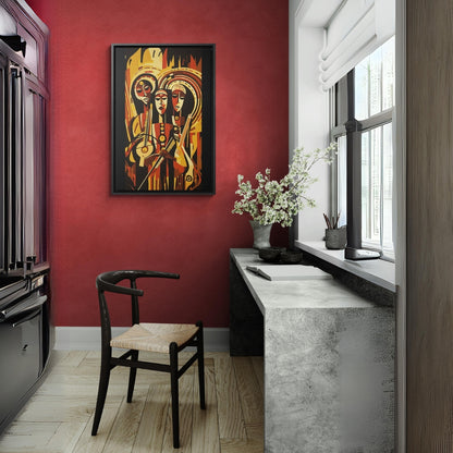The Masinko Maestro - Framed Canvas Wall Art
