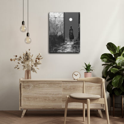 Turned the Corner - Canvas b&w Wall Art