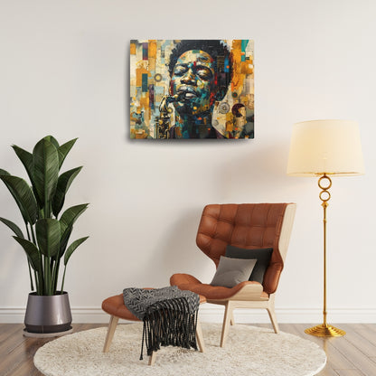 Soul of the Sax - Canvas Wall Art