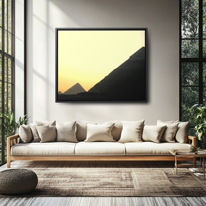 Timeless Echoes - Framed Canvas Photography