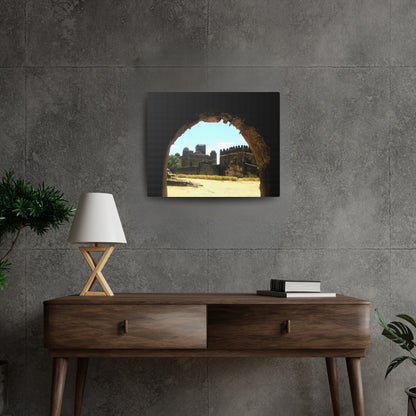 Through the Lion's Jaws - Canvas Photography