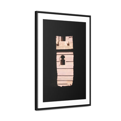 Sacred Portal - Framed Canvas Photography