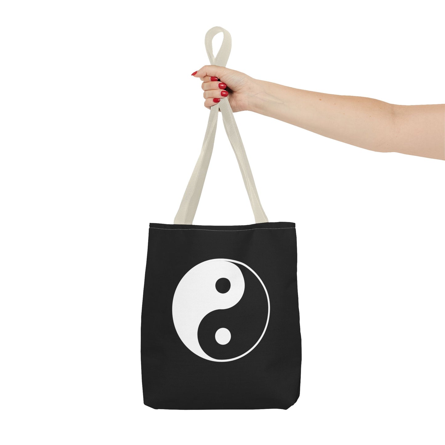 Sankofa & Yin Yang Heartware Symbols Tote Bag