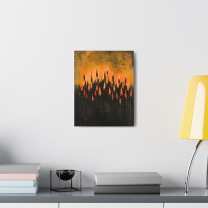 The Calm Before the Bloom - Canvas Wall Art