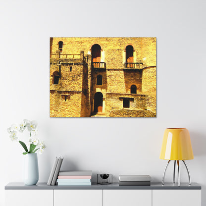 Whispers in Stone - Canvas Photography