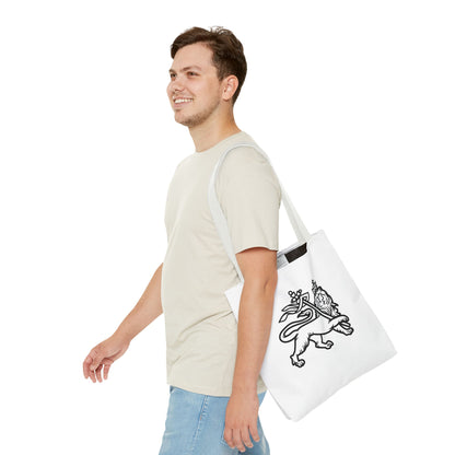 Shield & Lion of Judah Heartware Symbols Tote Bag