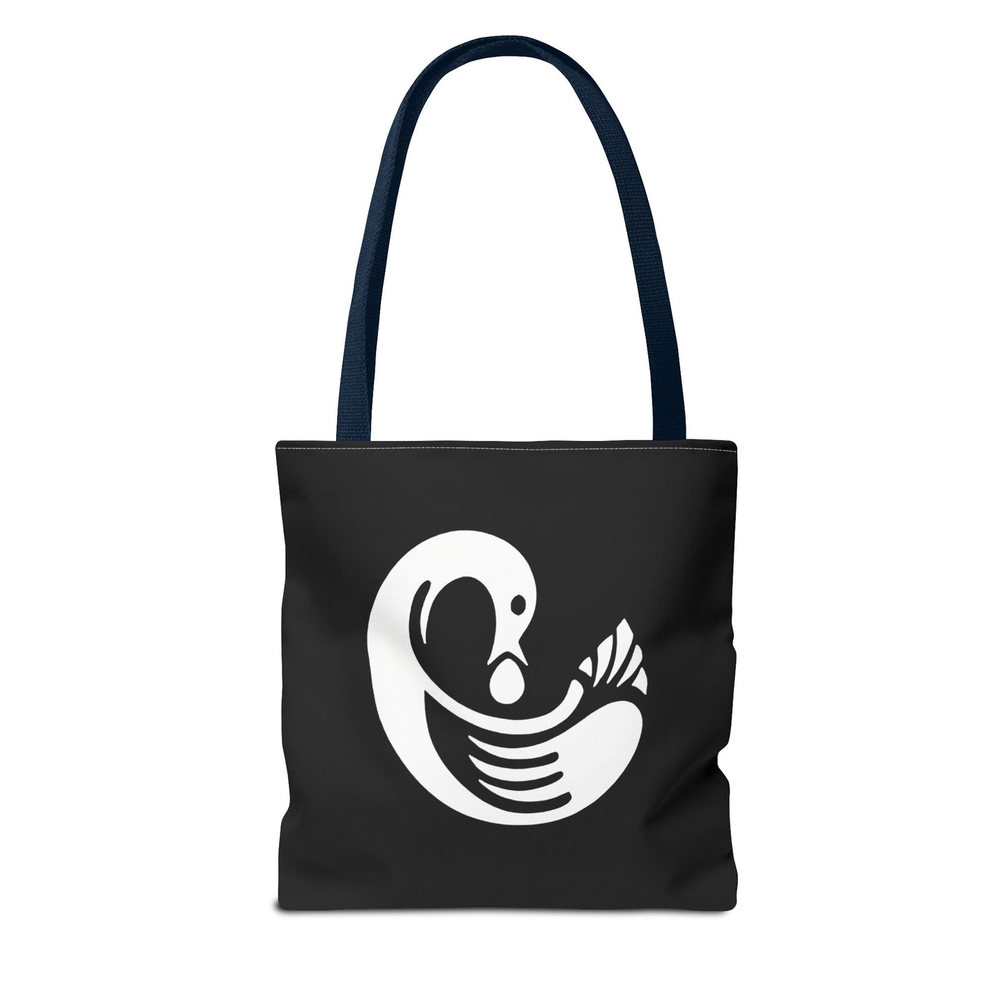 Sankofa & Yin Yang Heartware Symbols Tote Bag